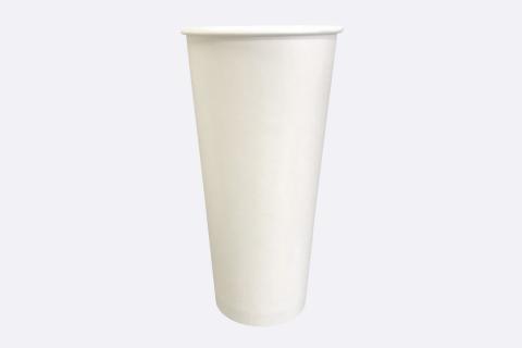 Ecoapx Athena Premium Paper Hot Cup 24 oz in White Color