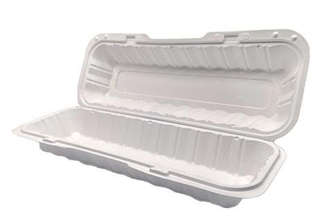 Ivory-Pebble-Box-Hinged-Container-for-Hot-Dog-Subs-Sandwiche-White-Color-Ecopax-Takeout